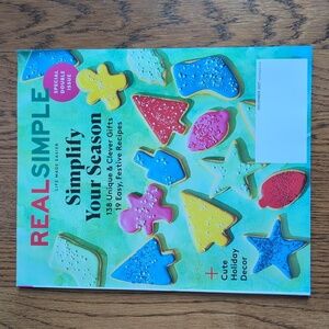 Real Simple Magazine December 2021 Special Double Issue Simplify Your Season